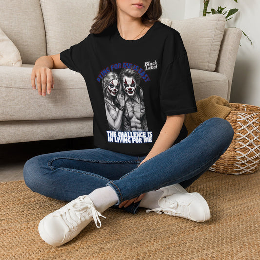"Live For Me" Couple Graphic Tee