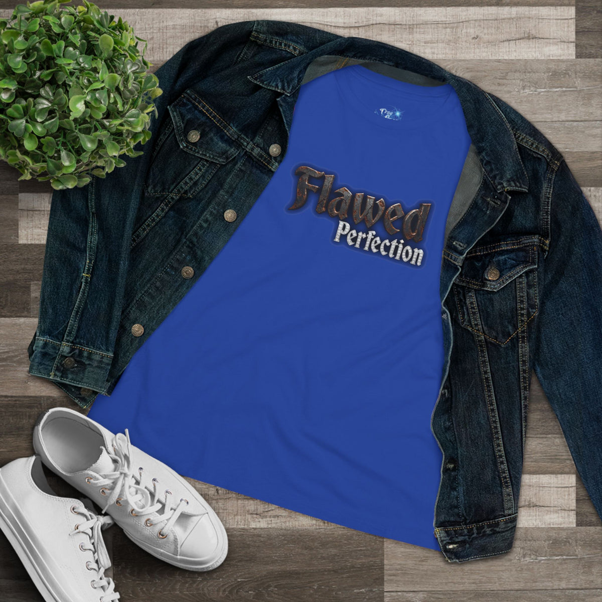 Flawed Perfection Women's Cotton Tee