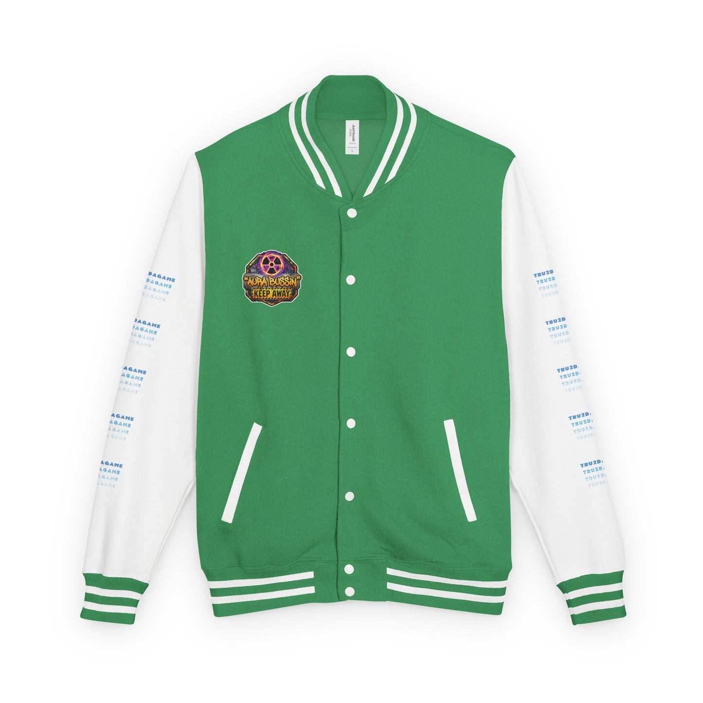 "Bussin' Aura" Letterman Jacket