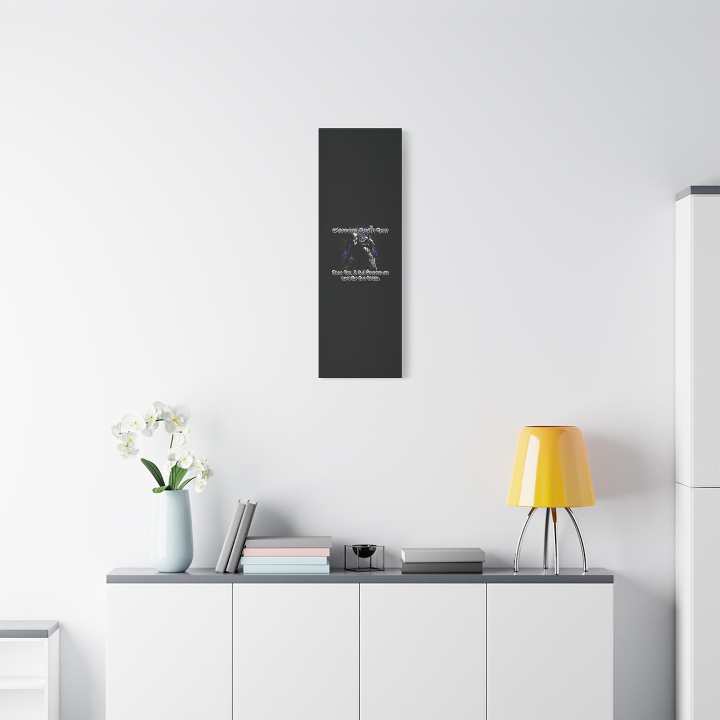 "Warrior's Creed" Canvas Wall Art