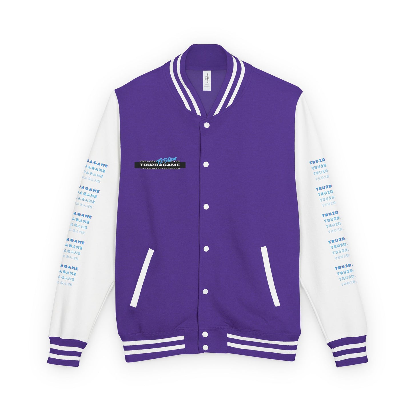 Tru2DaGame(T2DGear) Logo Letterman Jacket