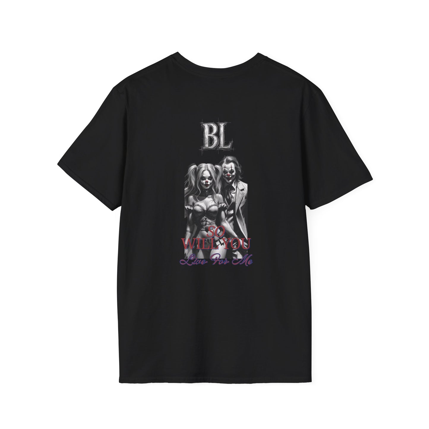 "Live For Me" Couple Graphic Tee
