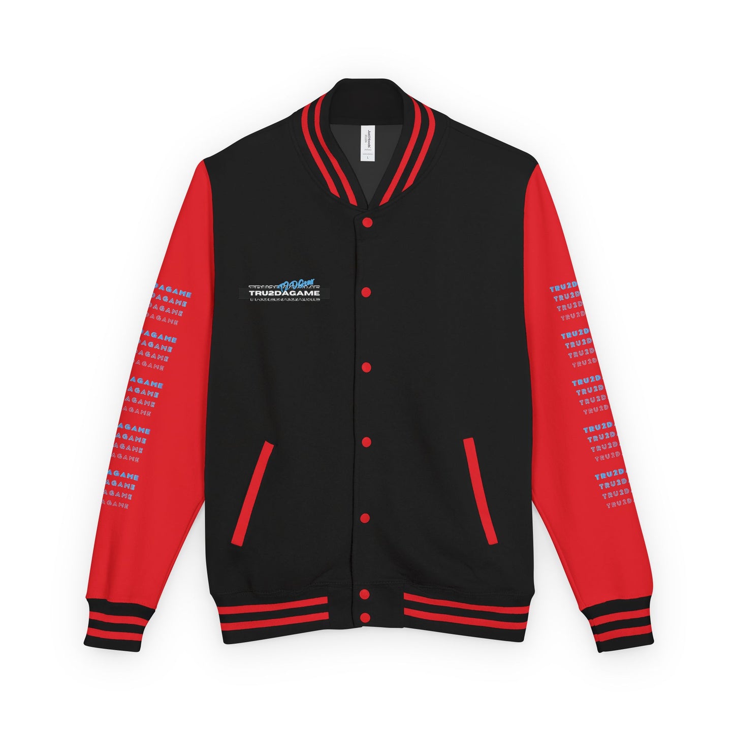 Tru2DaGame(T2DGear) Logo Letterman Jacket
