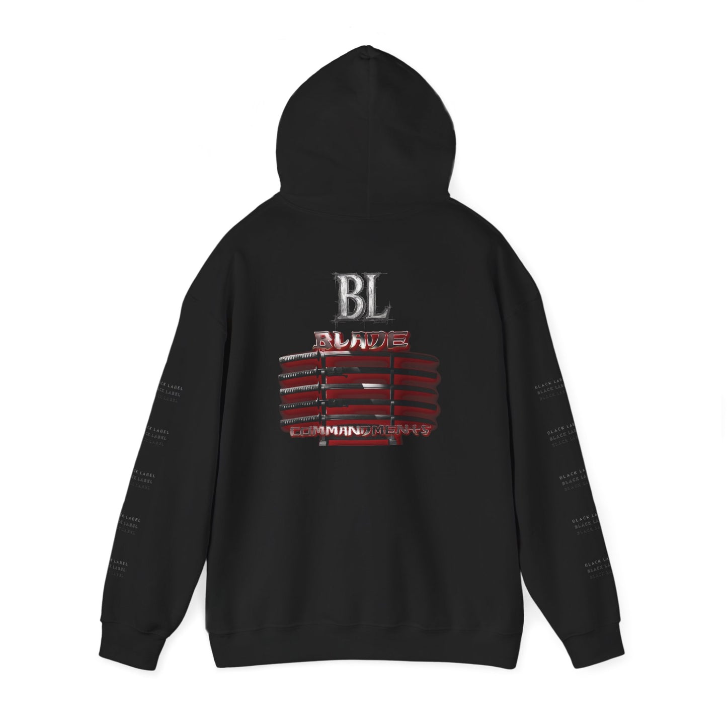 "Blade Commandments" Graphic Hoodie
