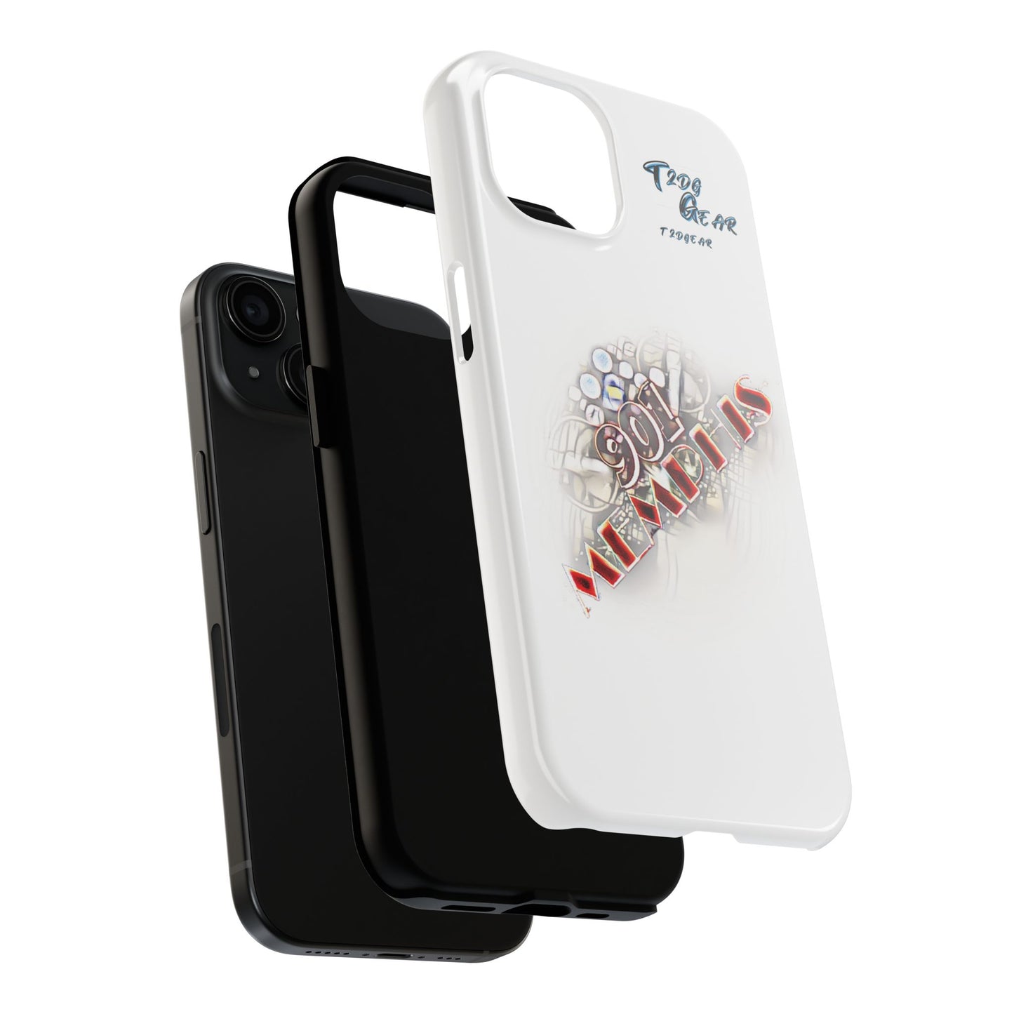 "901 Memphis" Tough Phone Case