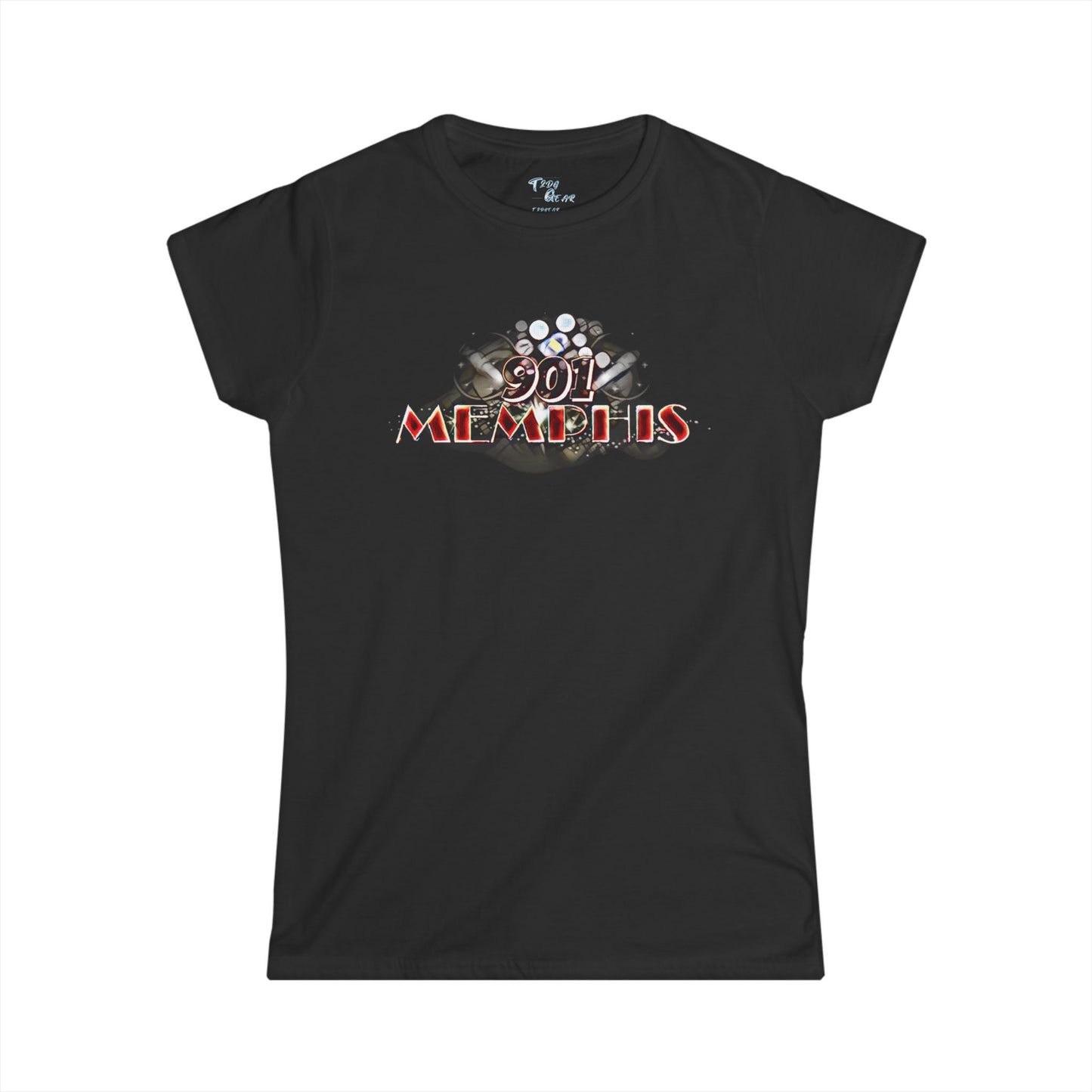 "901 Memphis" Women's Softstyle Tee