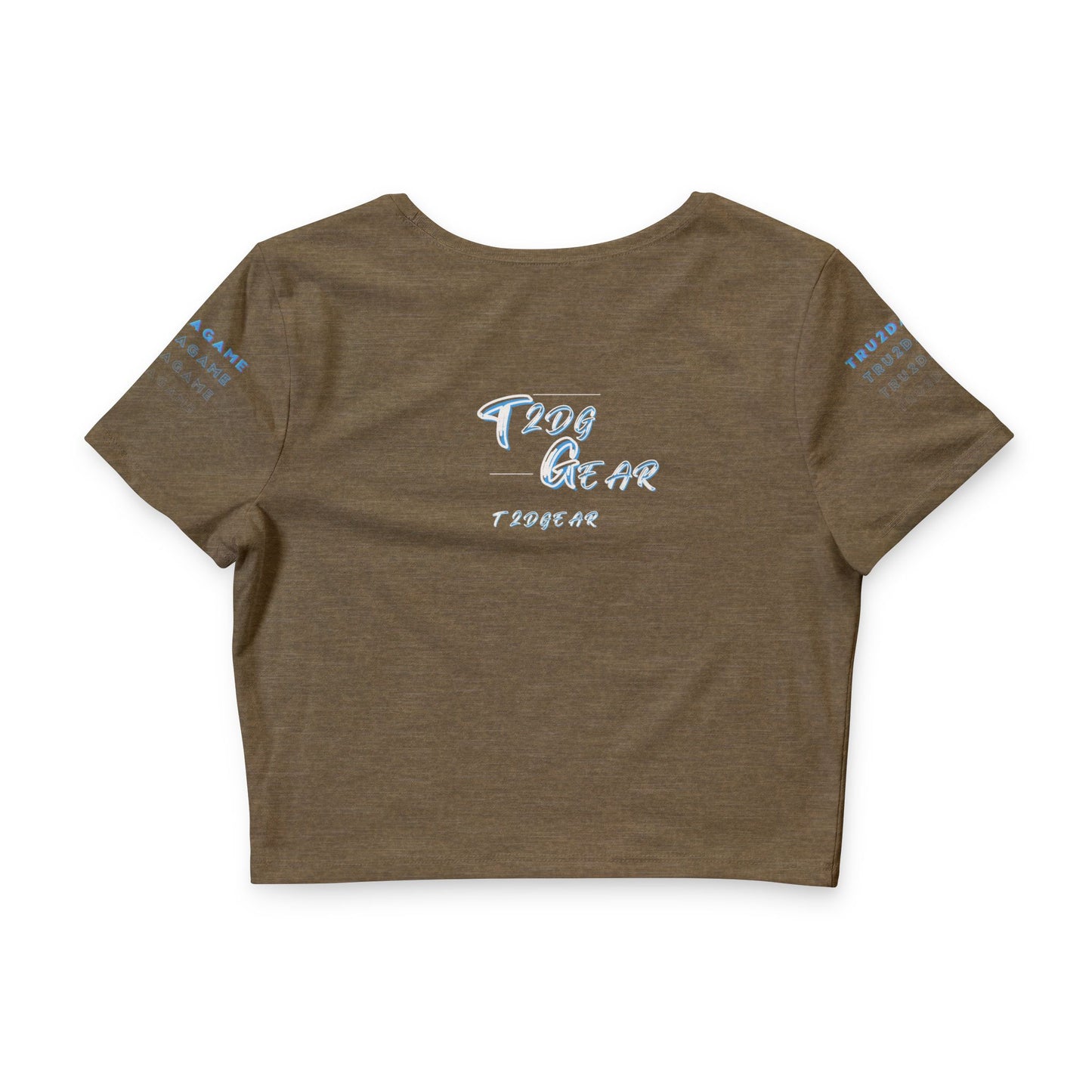 Tru2DaGame(T2DGear) Logo Women���s Crop Tee