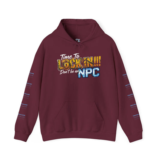 "Lock In" Graphic Pullover