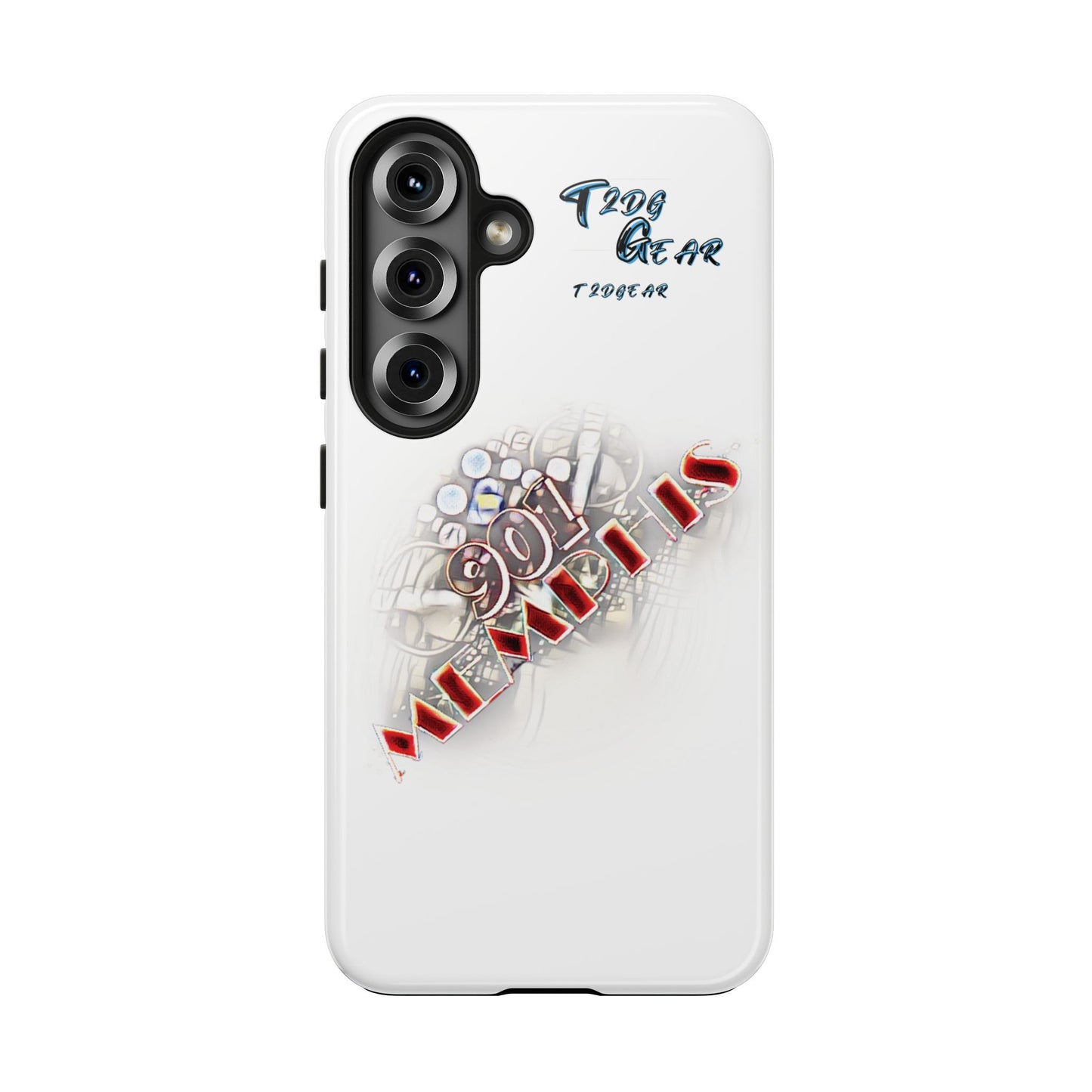 "901 Memphis" Tough Phone Case