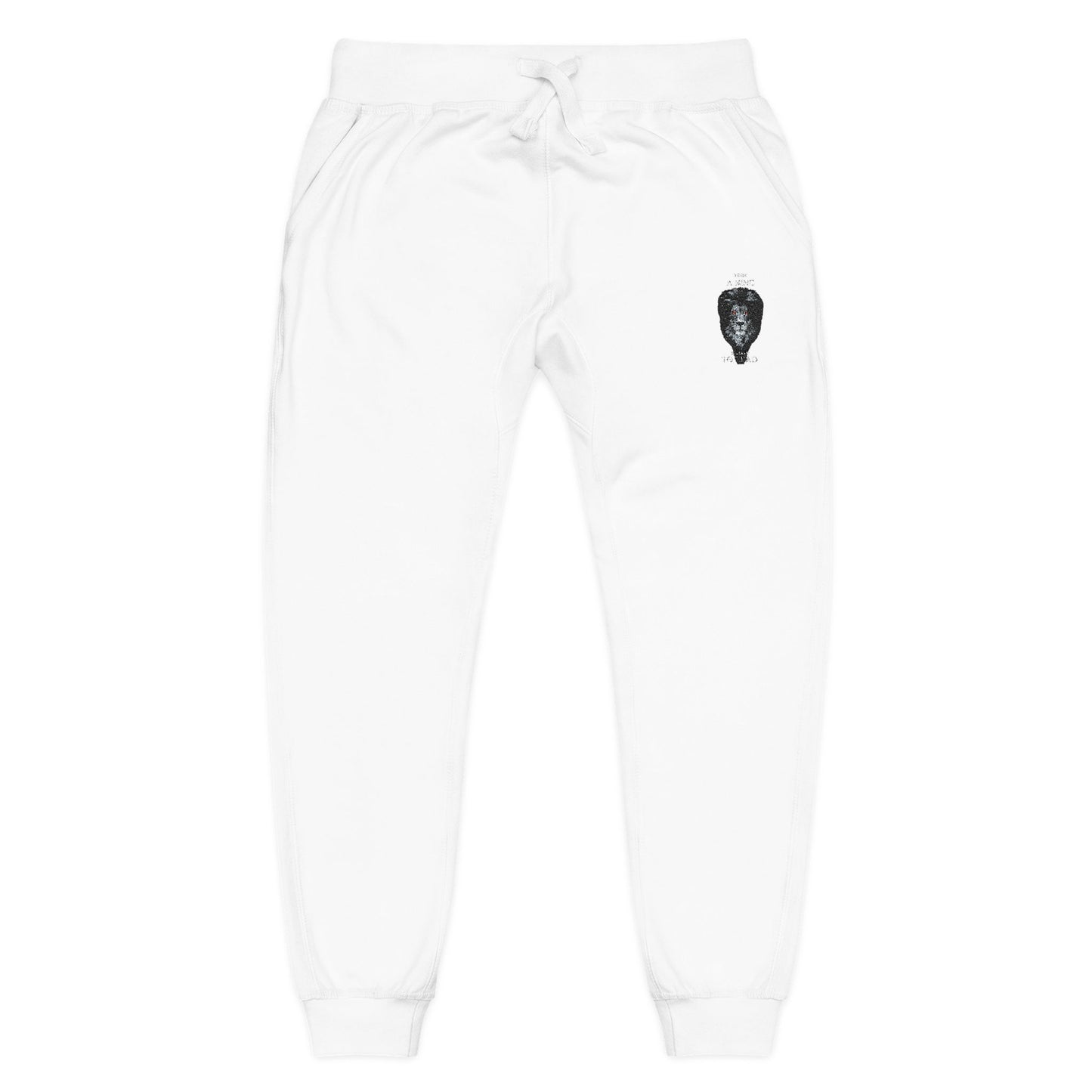 "Born A King" Fleece Joggers
