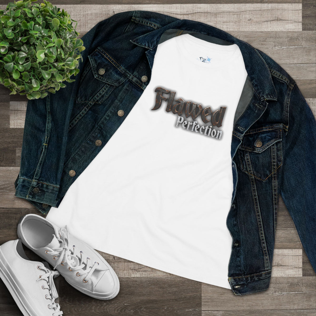 Flawed Perfection Women's Cotton Tee