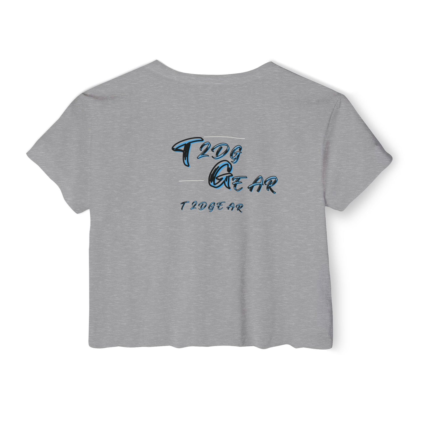 "Haters Salty" Women's Graphic Crop Tee