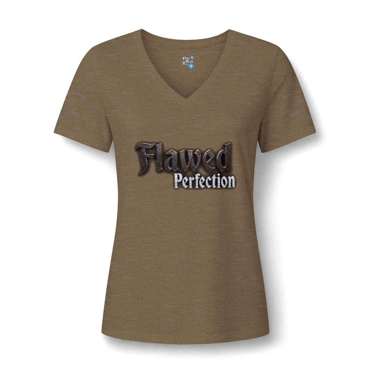Flawed Perfection Women’s V‑Neck Tee