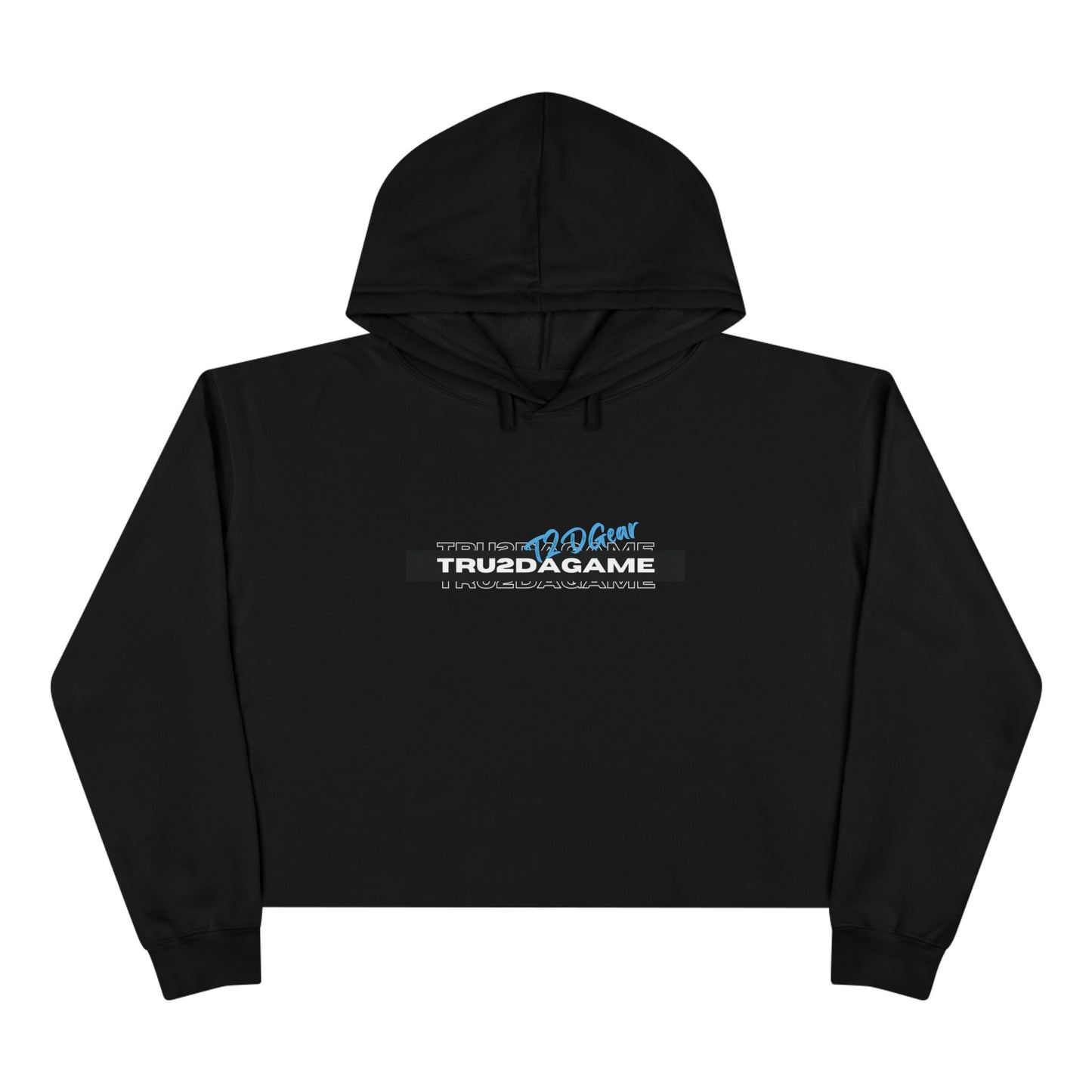 Tru2DaGame(T2DGear) Logo Crop Hoodie