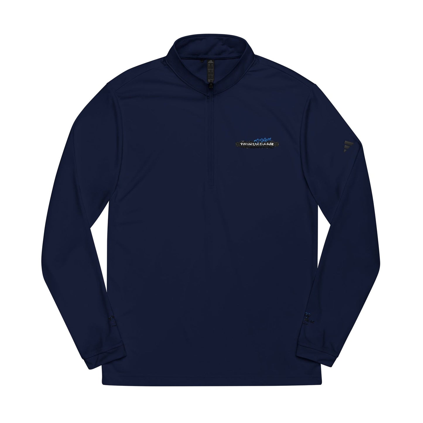 Tru2DaGame(T2DGear) Logo Embroidered Quarter-Zip — adidas® Minimal Logo