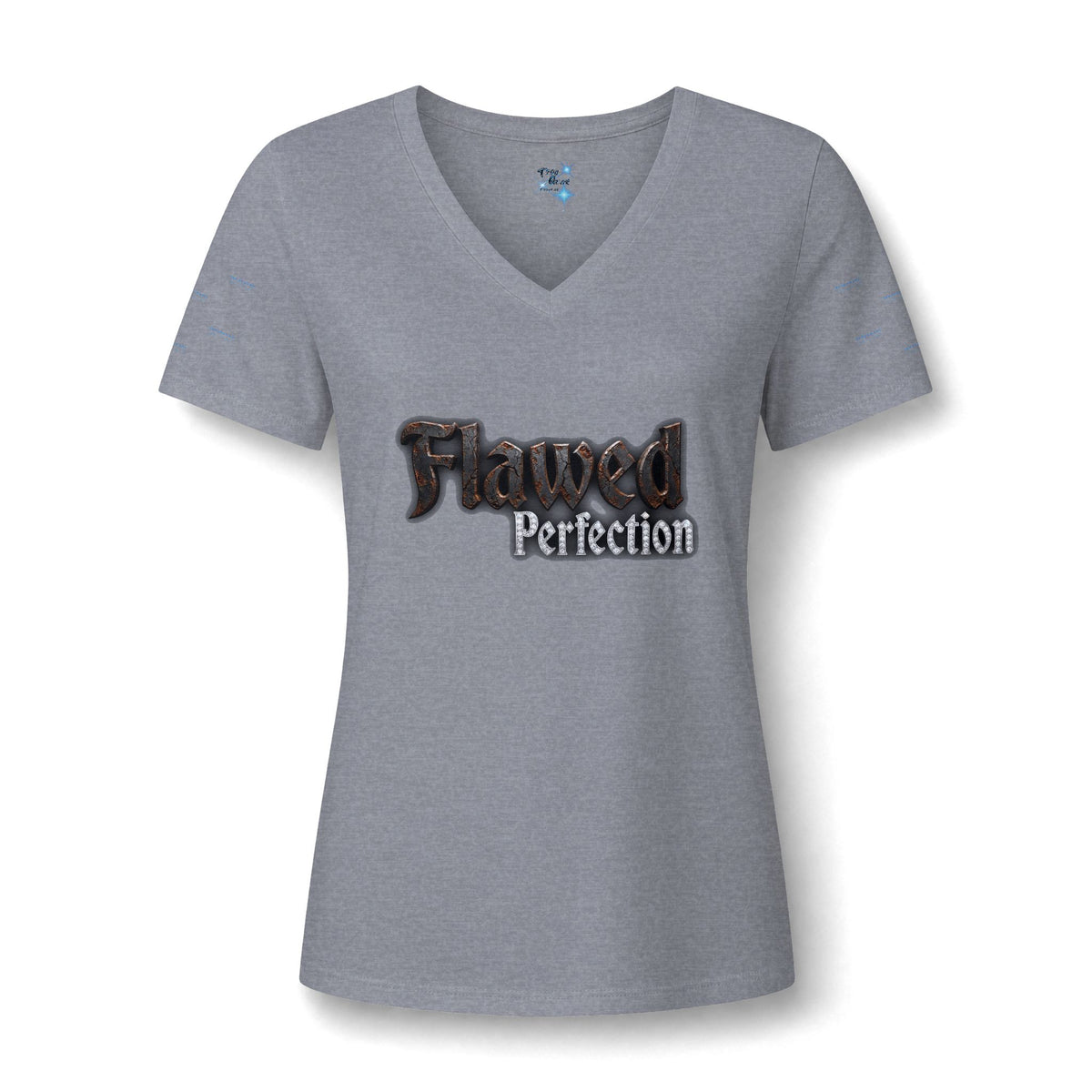 Flawed Perfection Women’s V‑Neck Tee