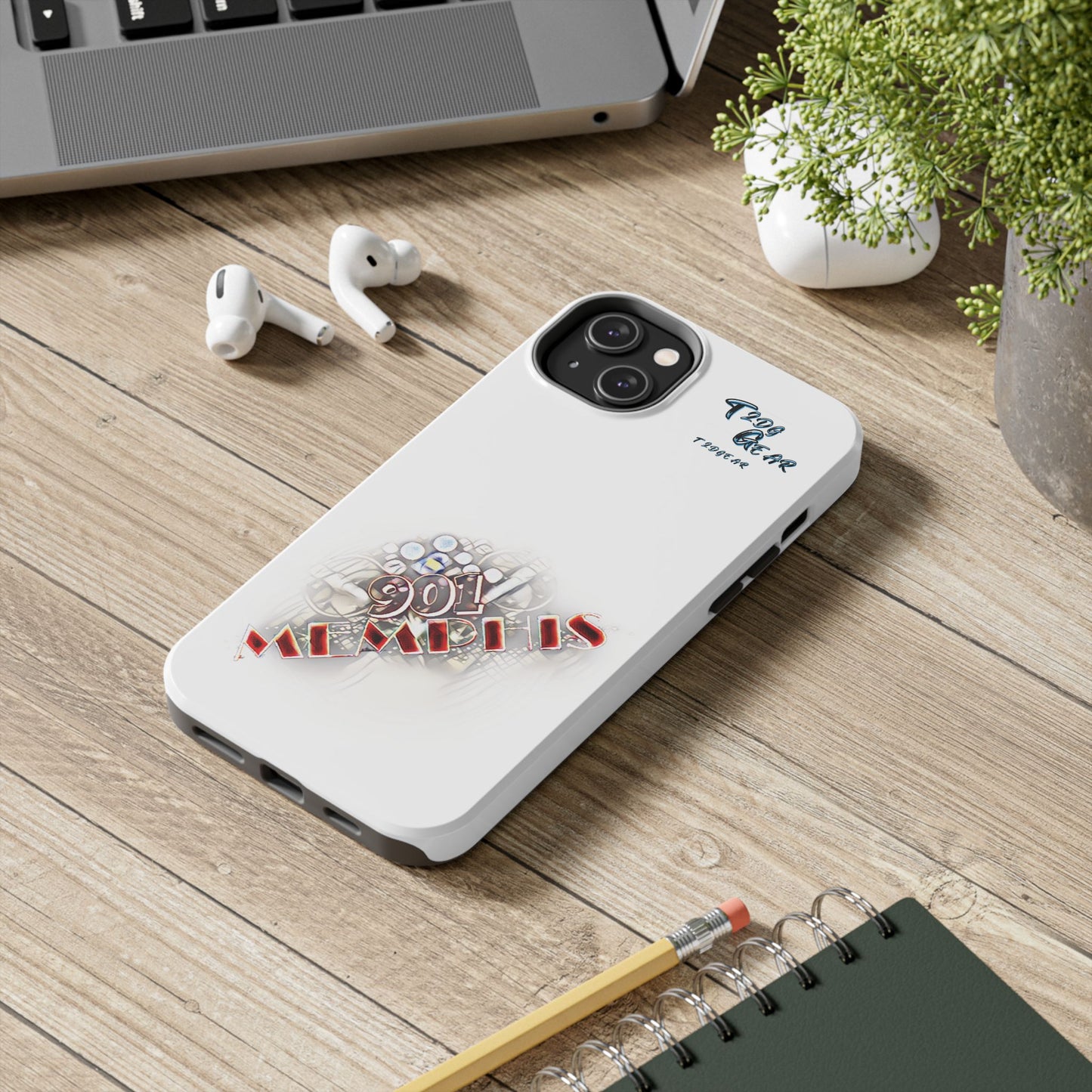 "901 Memphis" Tough Phone Case