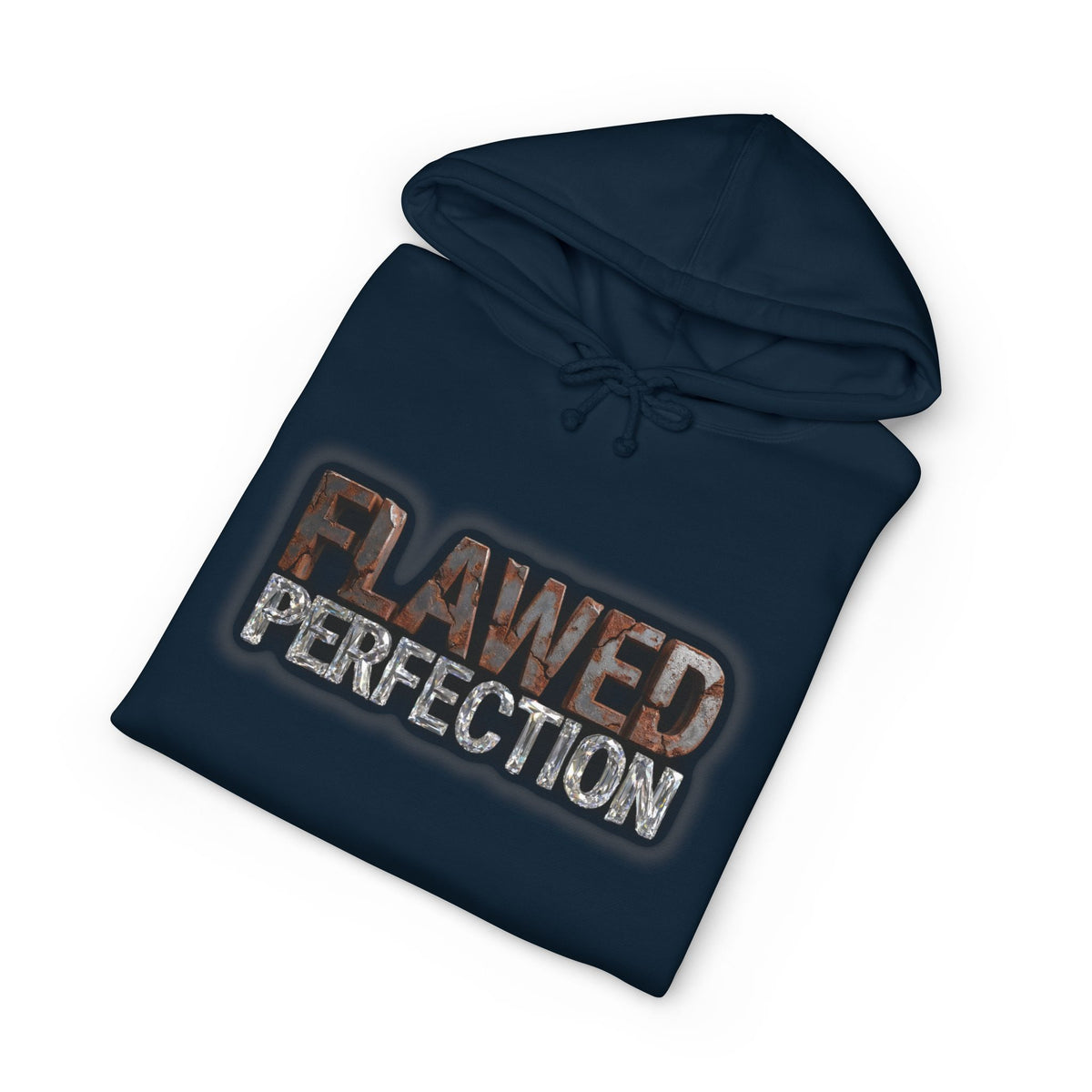 "Flawed Perfection" Men's Graphic Hoodie