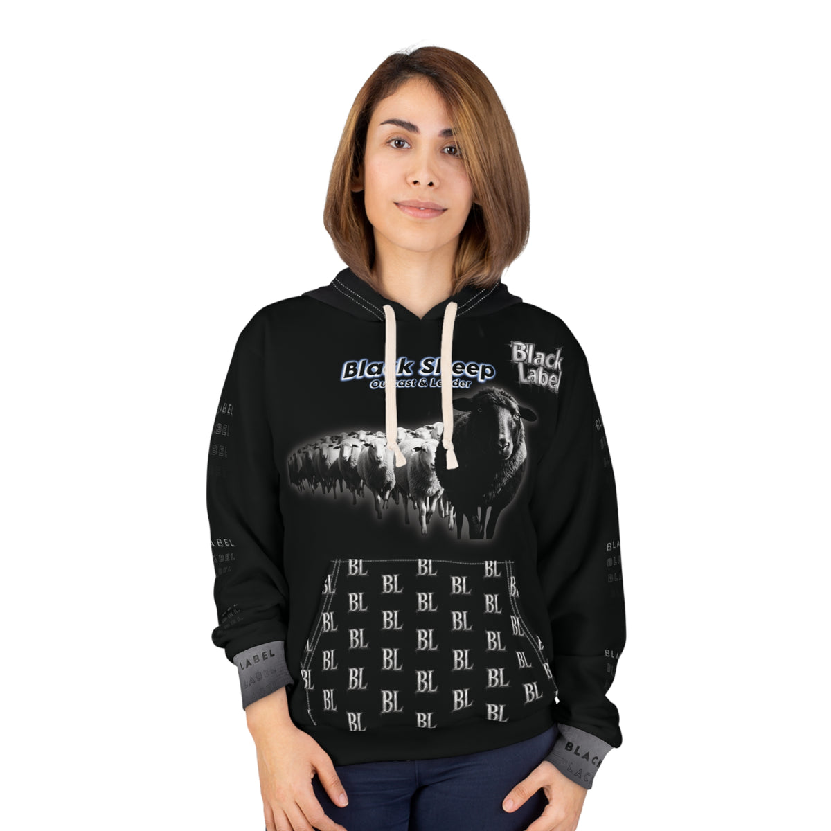 "Black Sheep" AOP Hoodie
