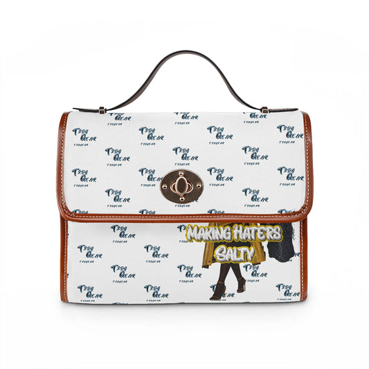 "Haters Salty" Designer Waterproof Satchel