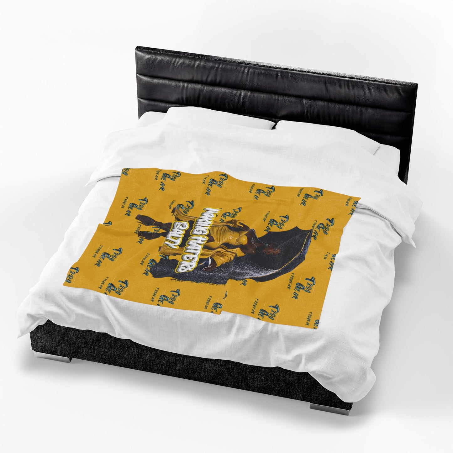 "Haters Salty" Velveteen Plush Blanket