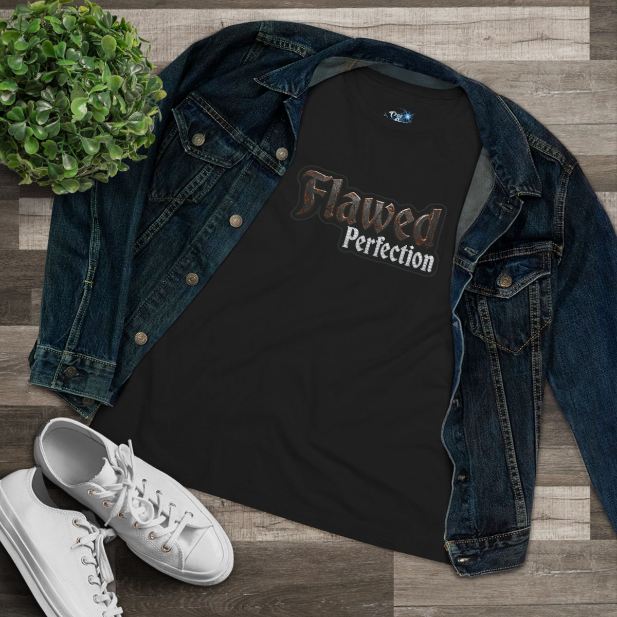 Flawed Perfection Women's Cotton Tee