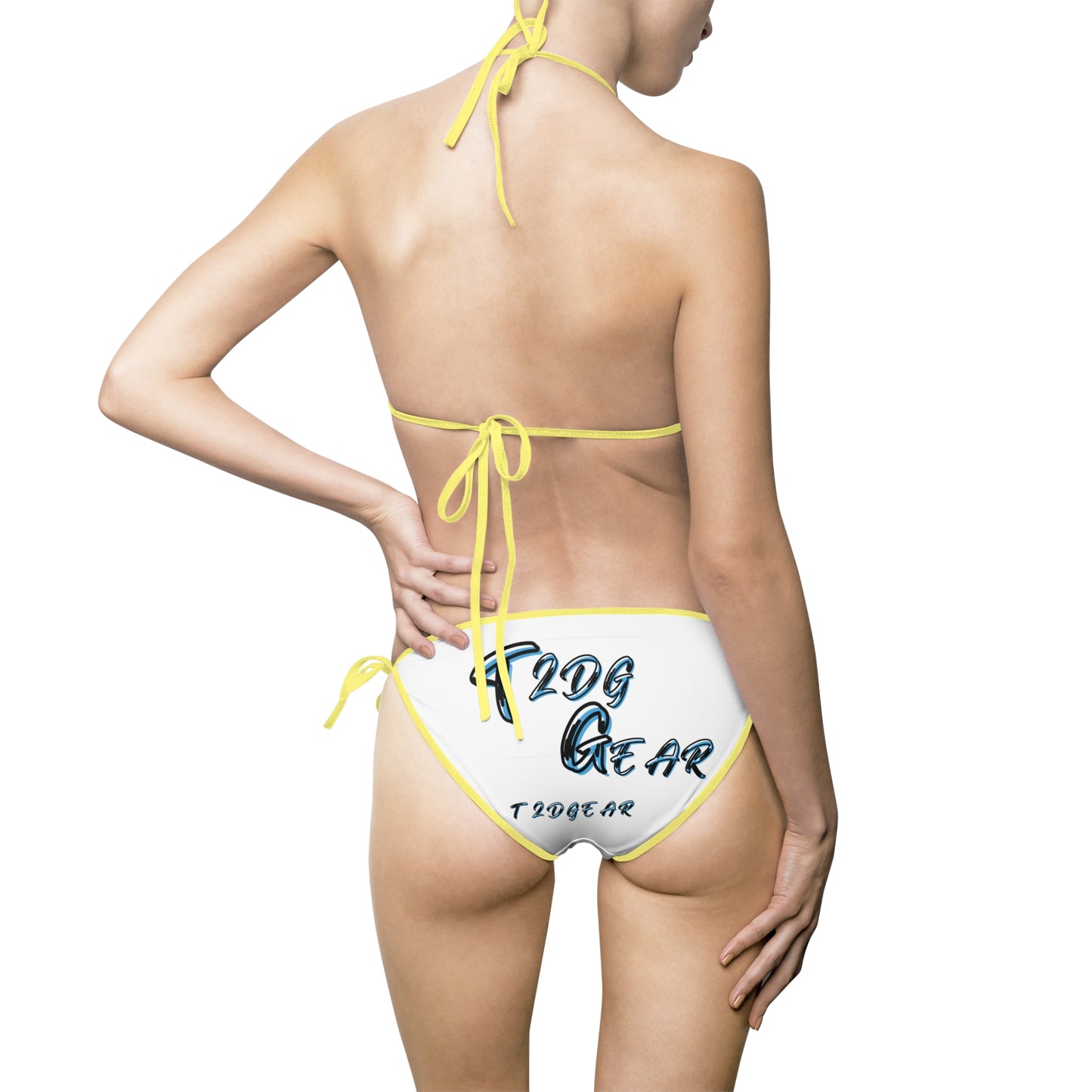 "Haters Salty" Women's Tie-Side Bikini