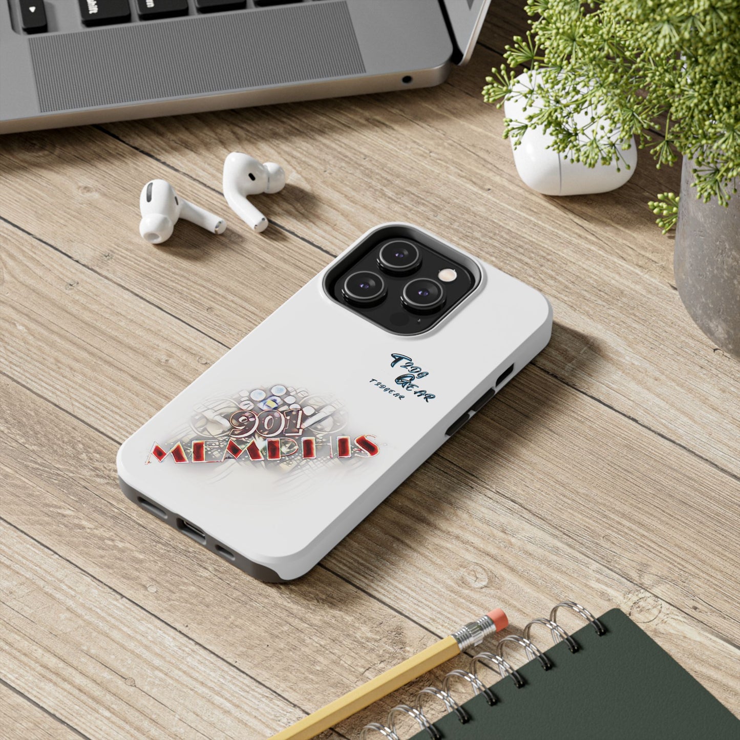 "901 Memphis" Tough Phone Case