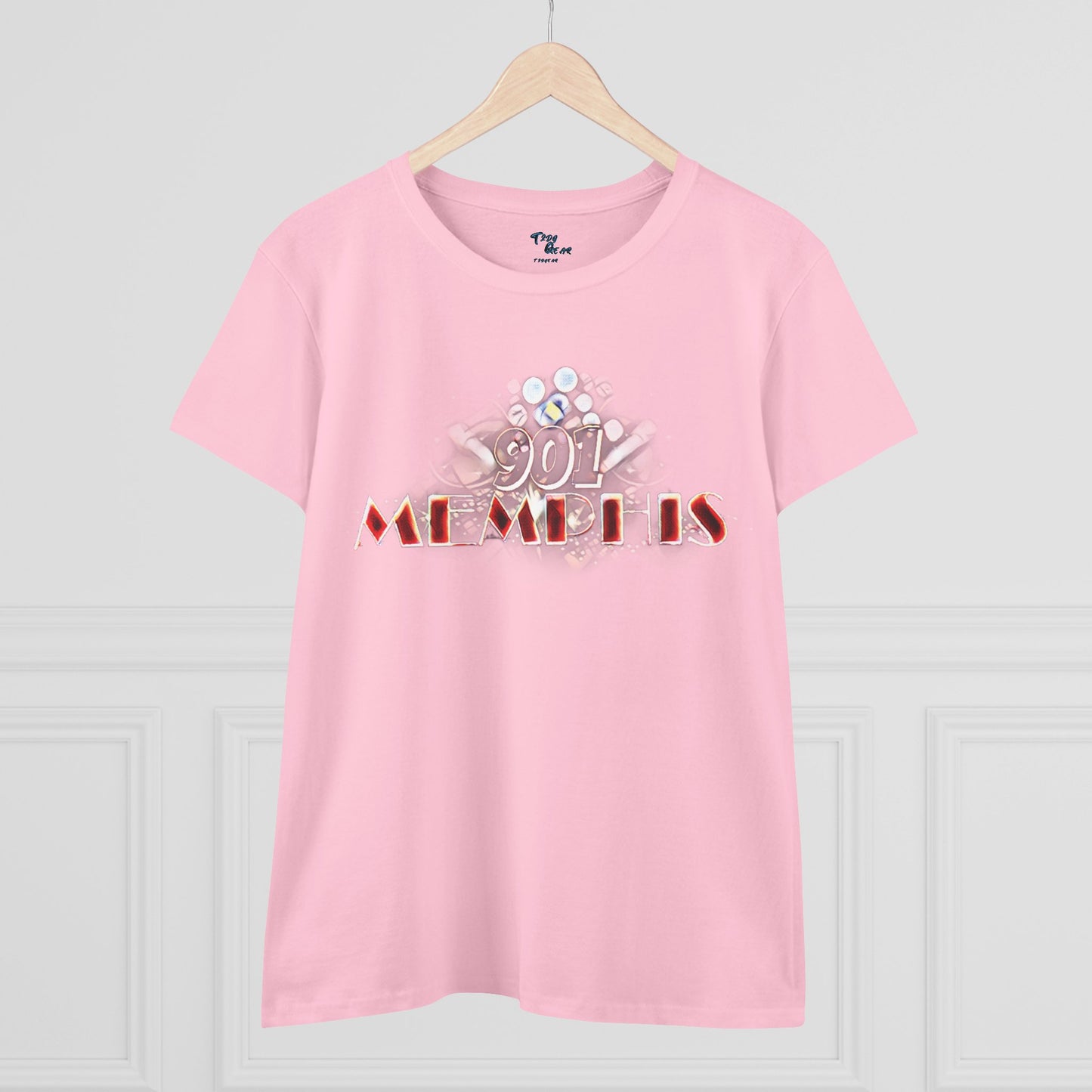 "901 Memphis" Women���s Cotton Tee