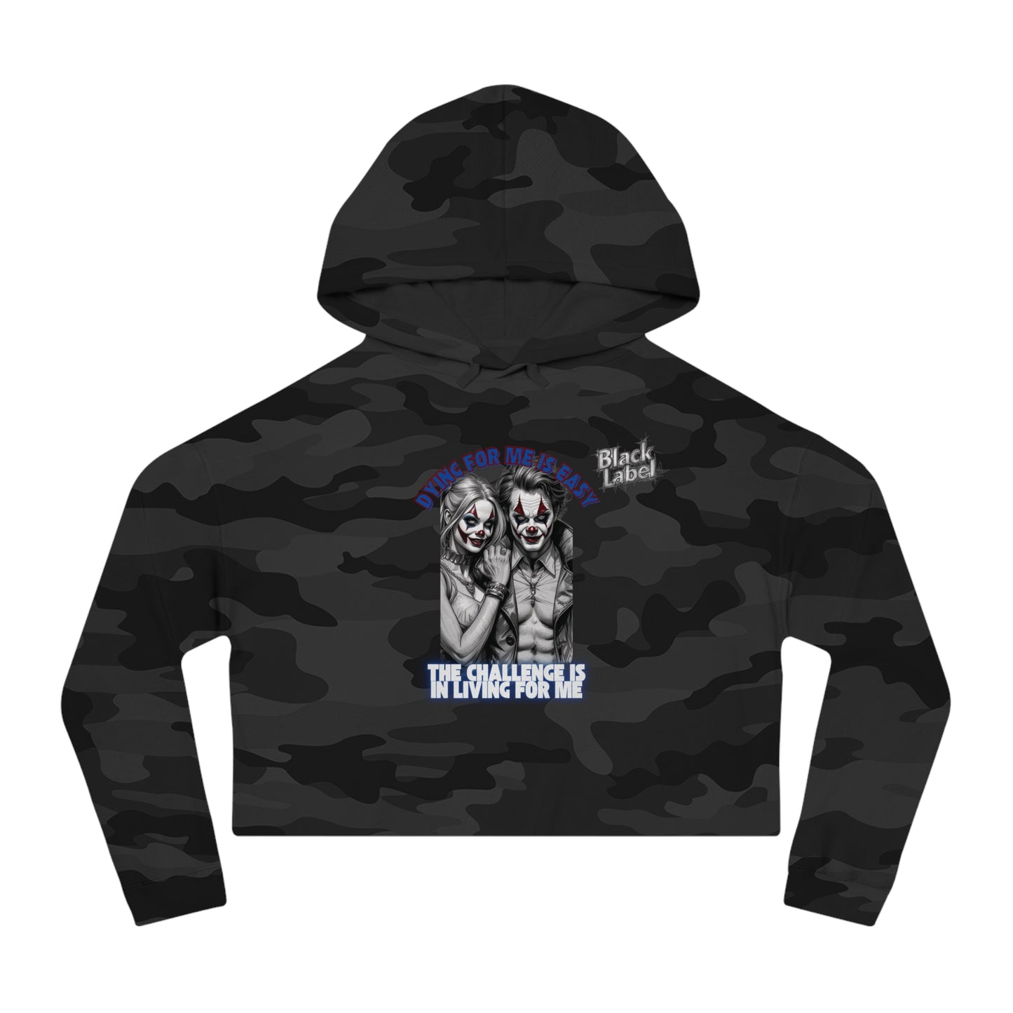 "Live For Me" Women���s Cropped Hoodie