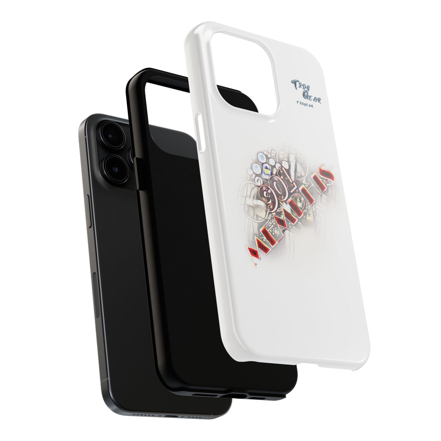"901 Memphis" Tough Phone Case