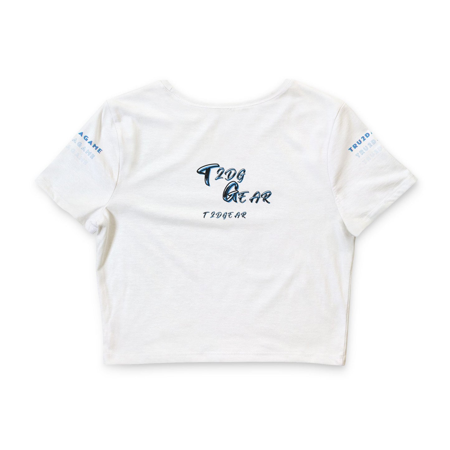 Tru2DaGame(T2DGear) Logo Women���s Crop Tee