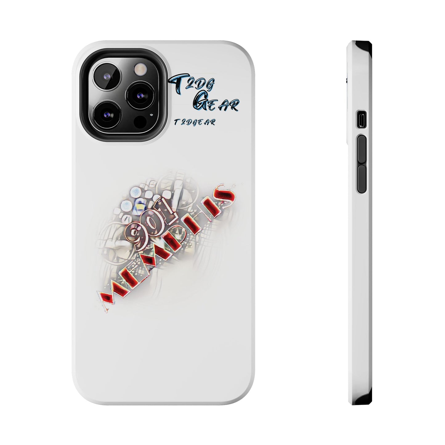 "901 Memphis" Tough Phone Case