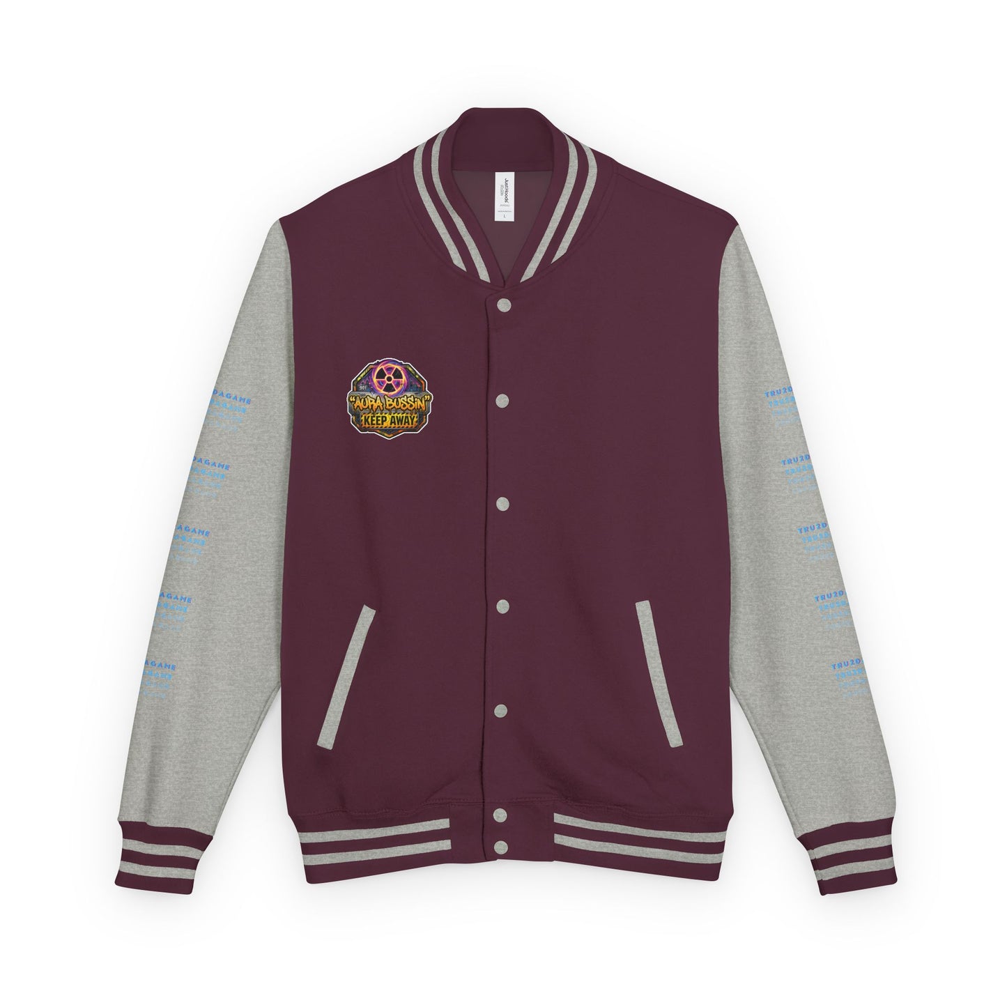 "Bussin' Aura" Letterman Jacket