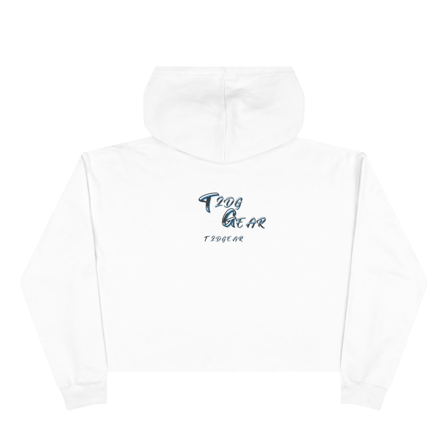 "Wanna Taste" Graphic Crop Hoodie