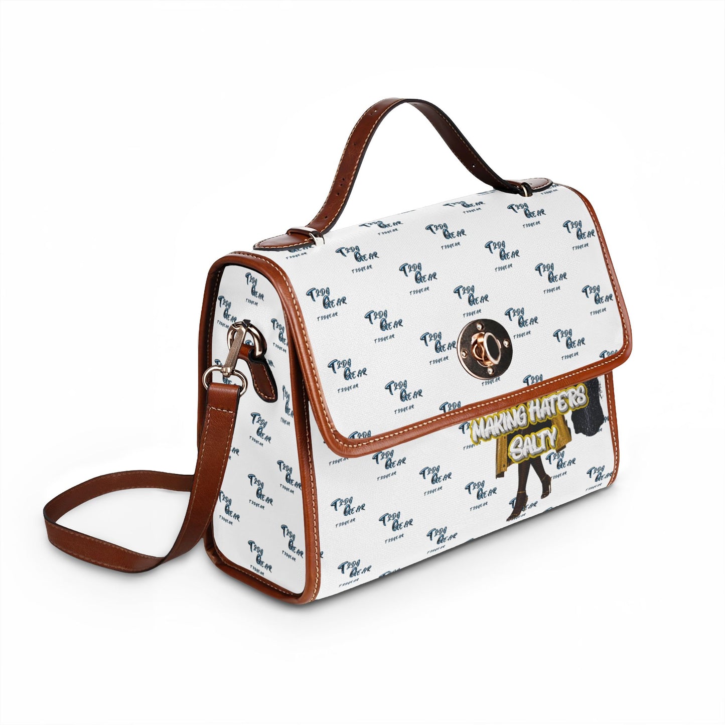 "Haters Salty" Designer Waterproof Satchel