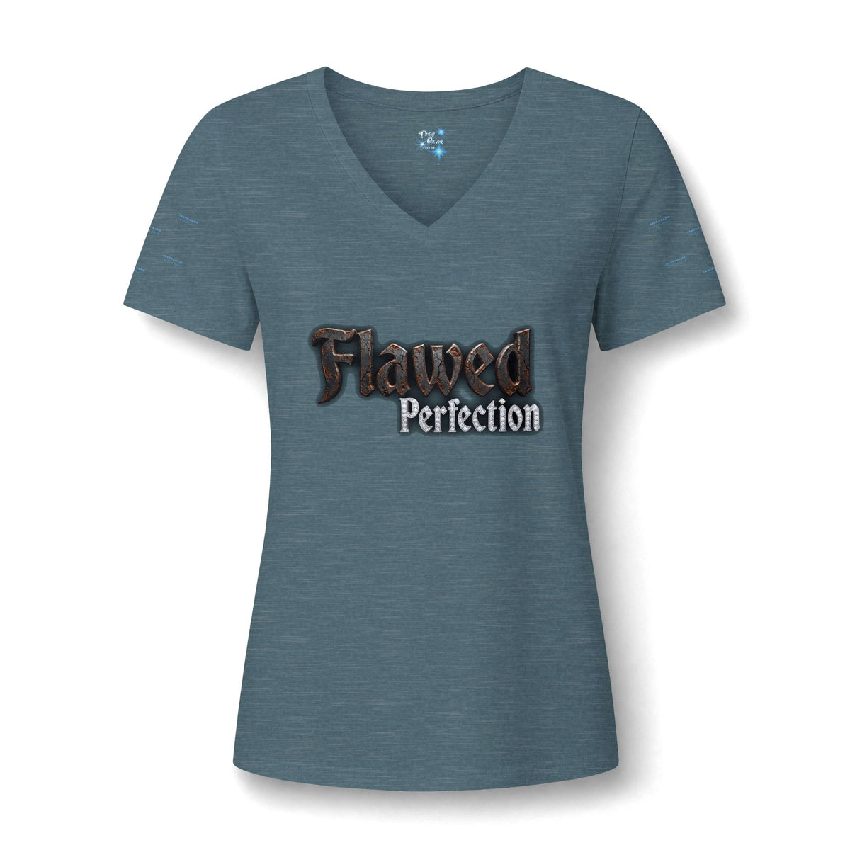 Flawed Perfection Women’s V‑Neck Tee