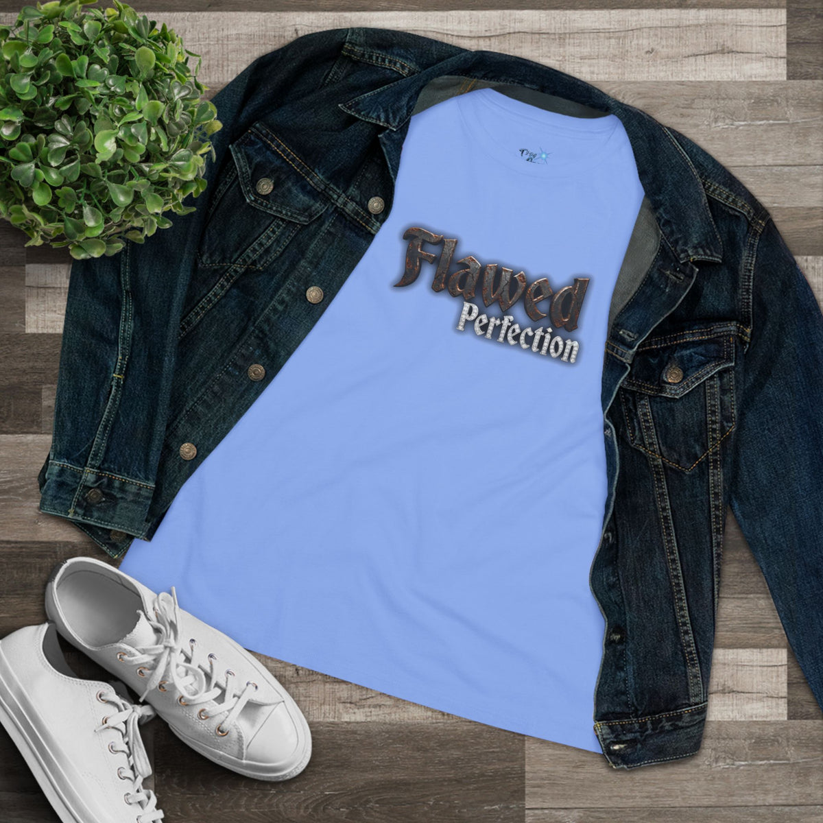 Flawed Perfection Women's Cotton Tee