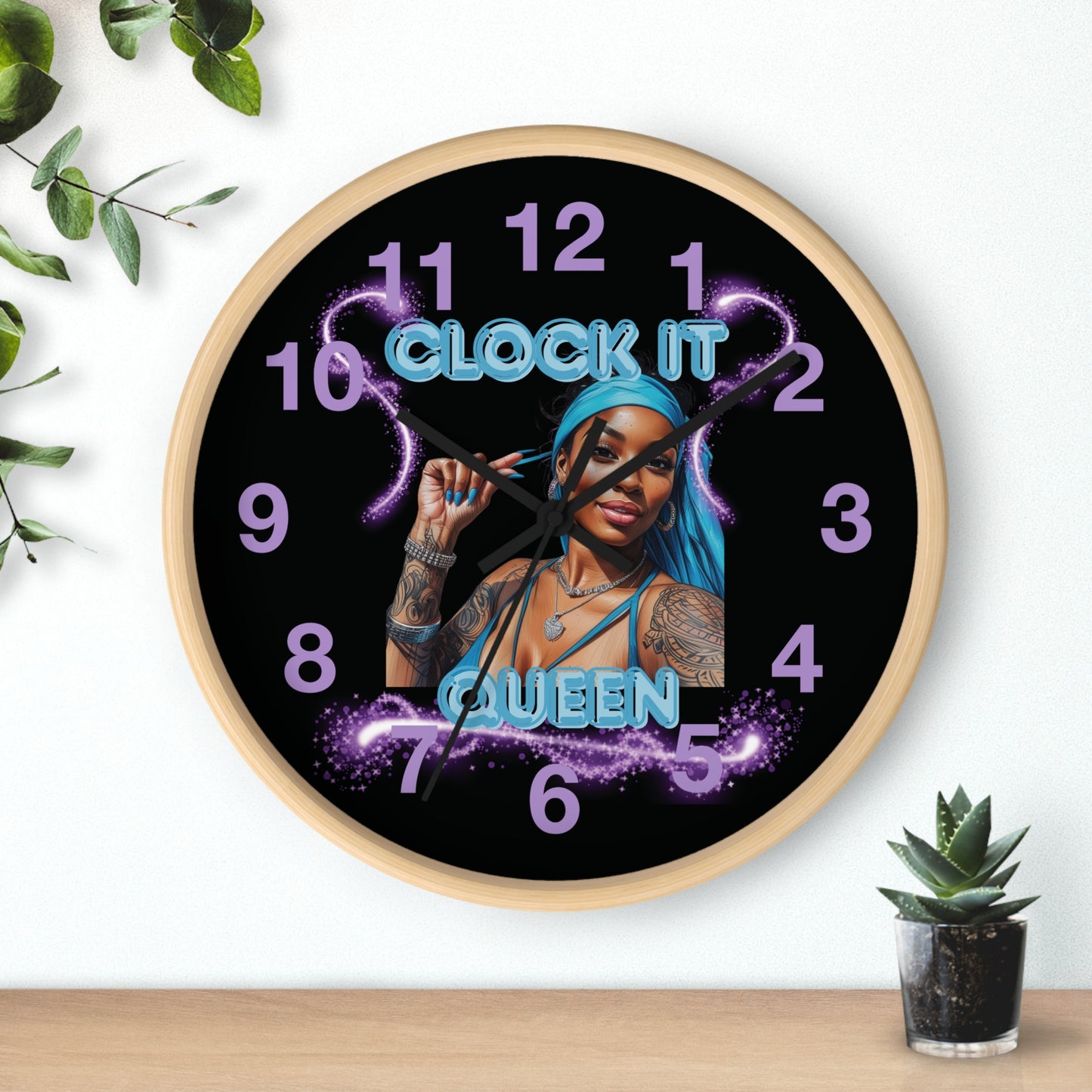 "Clock It" Wall Clock