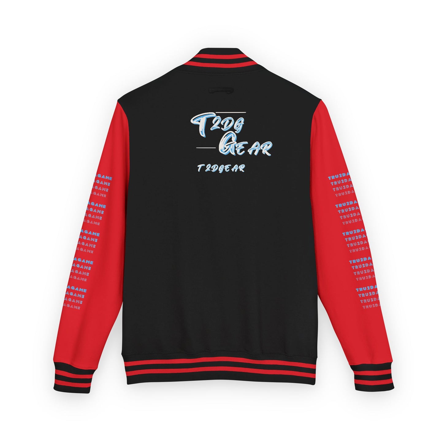Tru2DaGame(T2DGear) Logo Letterman Jacket