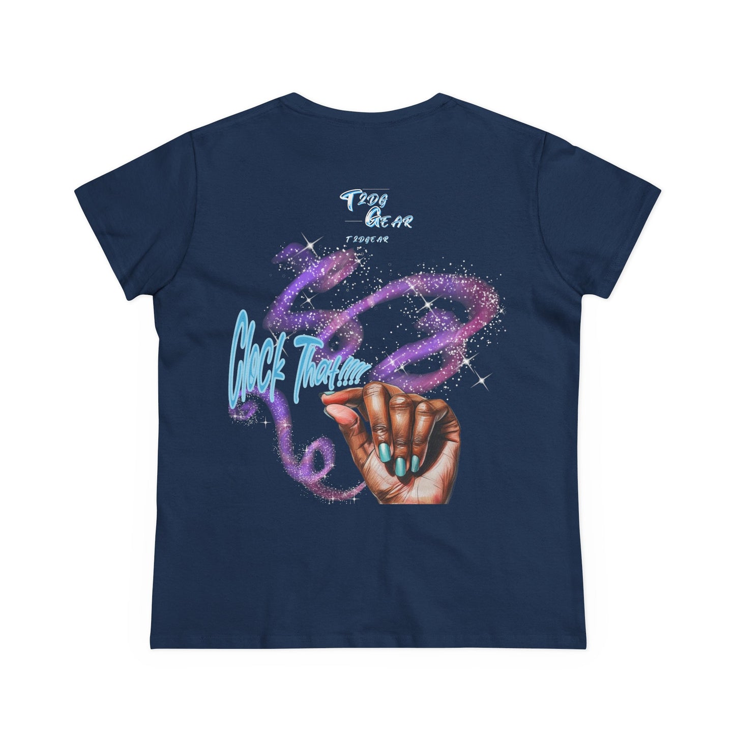 "Clock It" Cotton Graphic Tee
