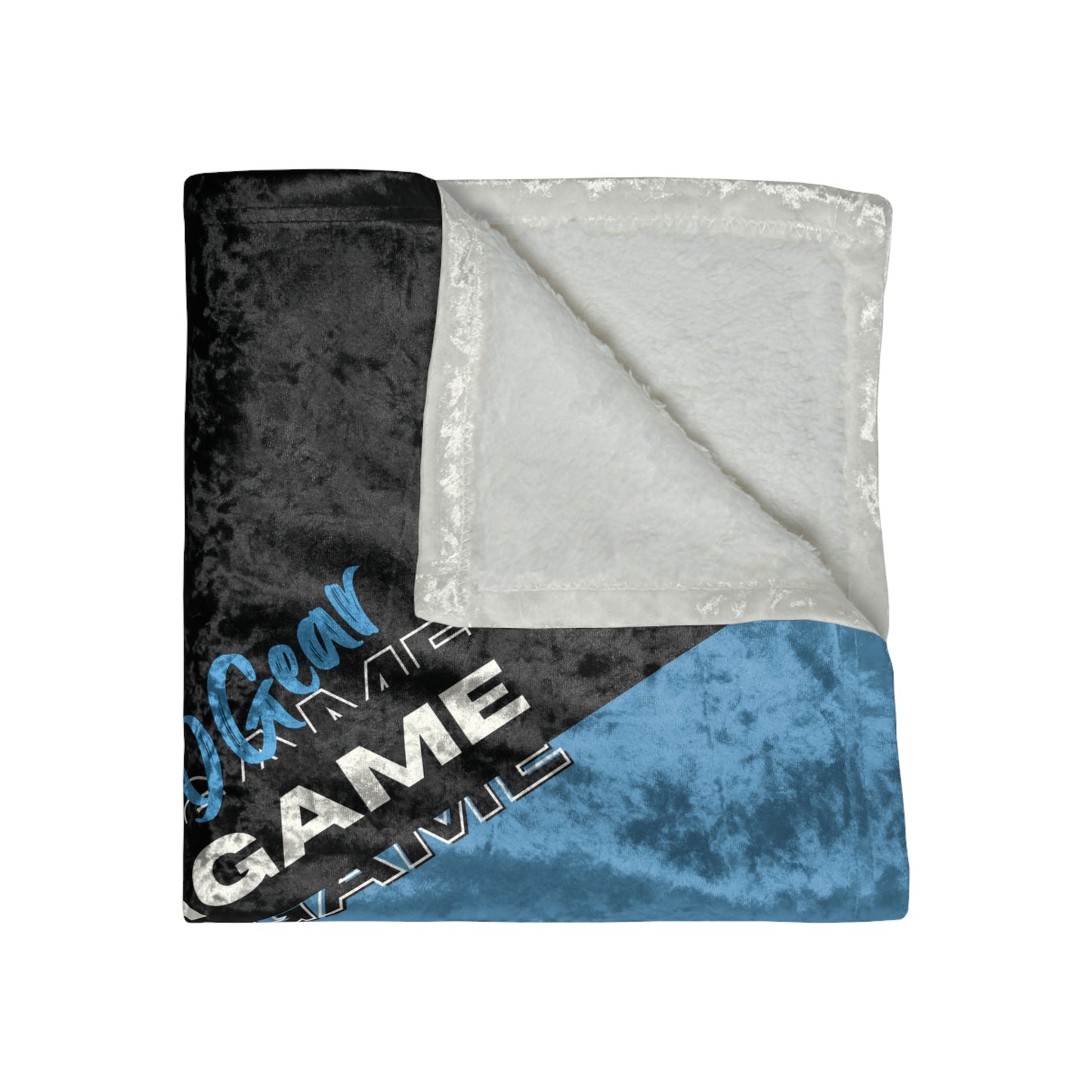 Tru2DaGame(T2DGear) Logo Tru2-Tone Crushed Velvet Blanket