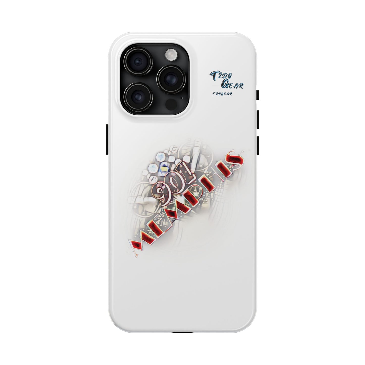 "901 Memphis" Tough Phone Case