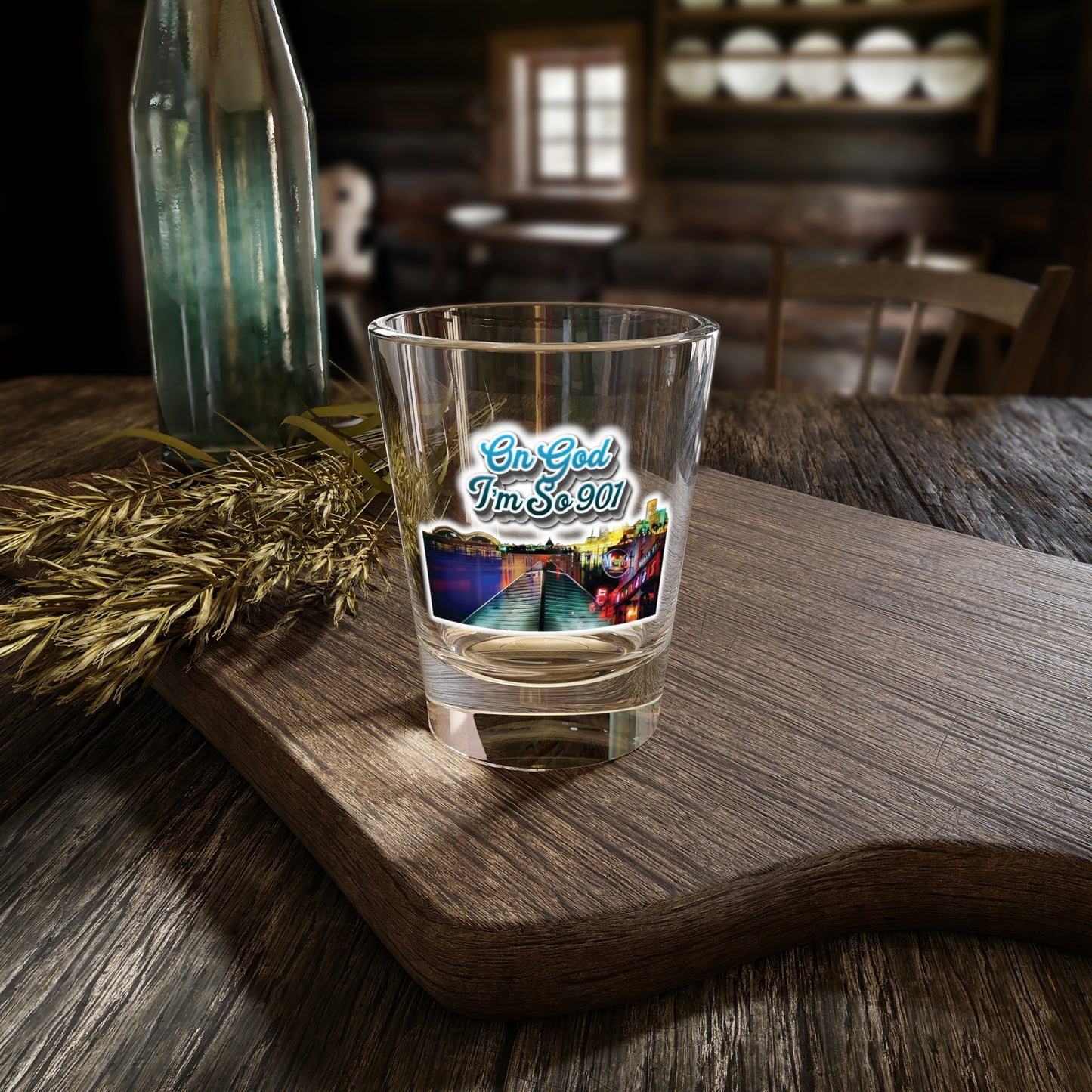 "On God" 1.5oz Shot Glass