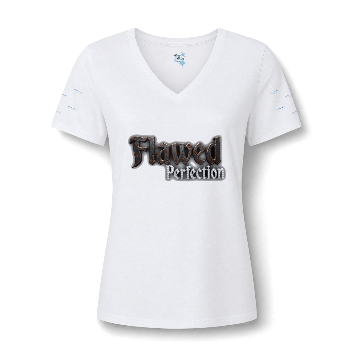 Flawed Perfection Women’s V‑Neck Tee