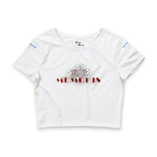 "901 Memphis" Crop Tee