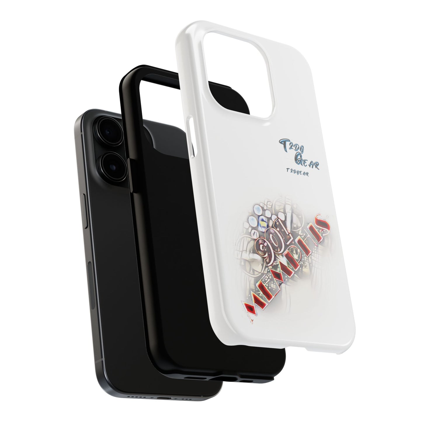 "901 Memphis" Tough Phone Case