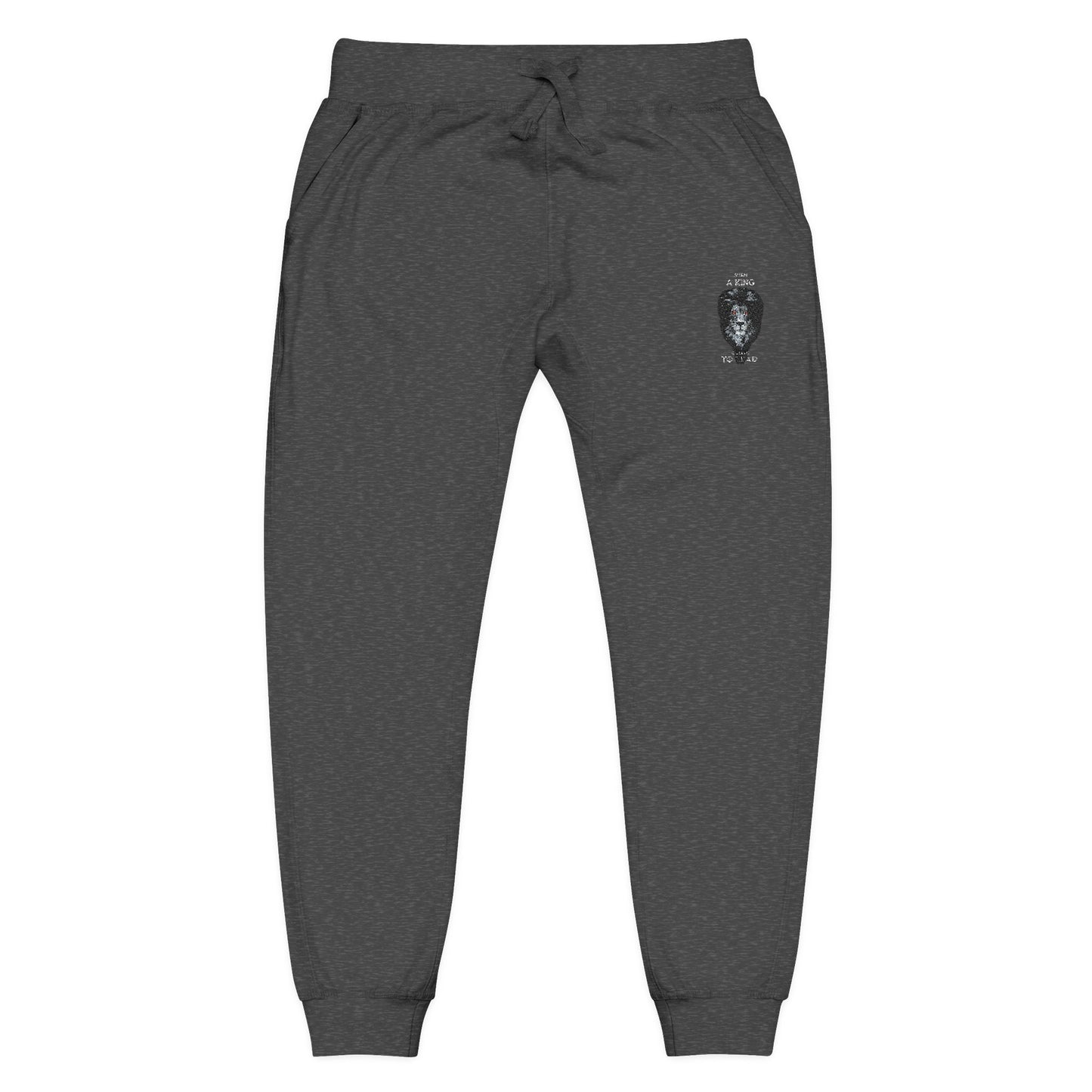 "Born A King" Fleece Joggers