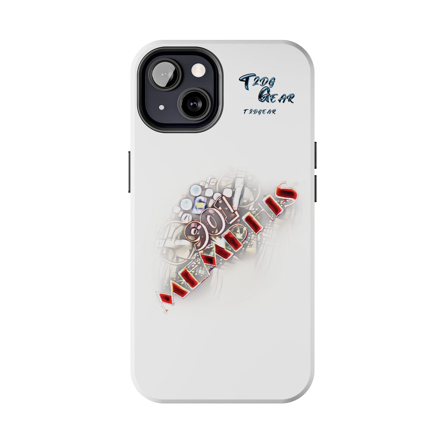 "901 Memphis" Tough Phone Case