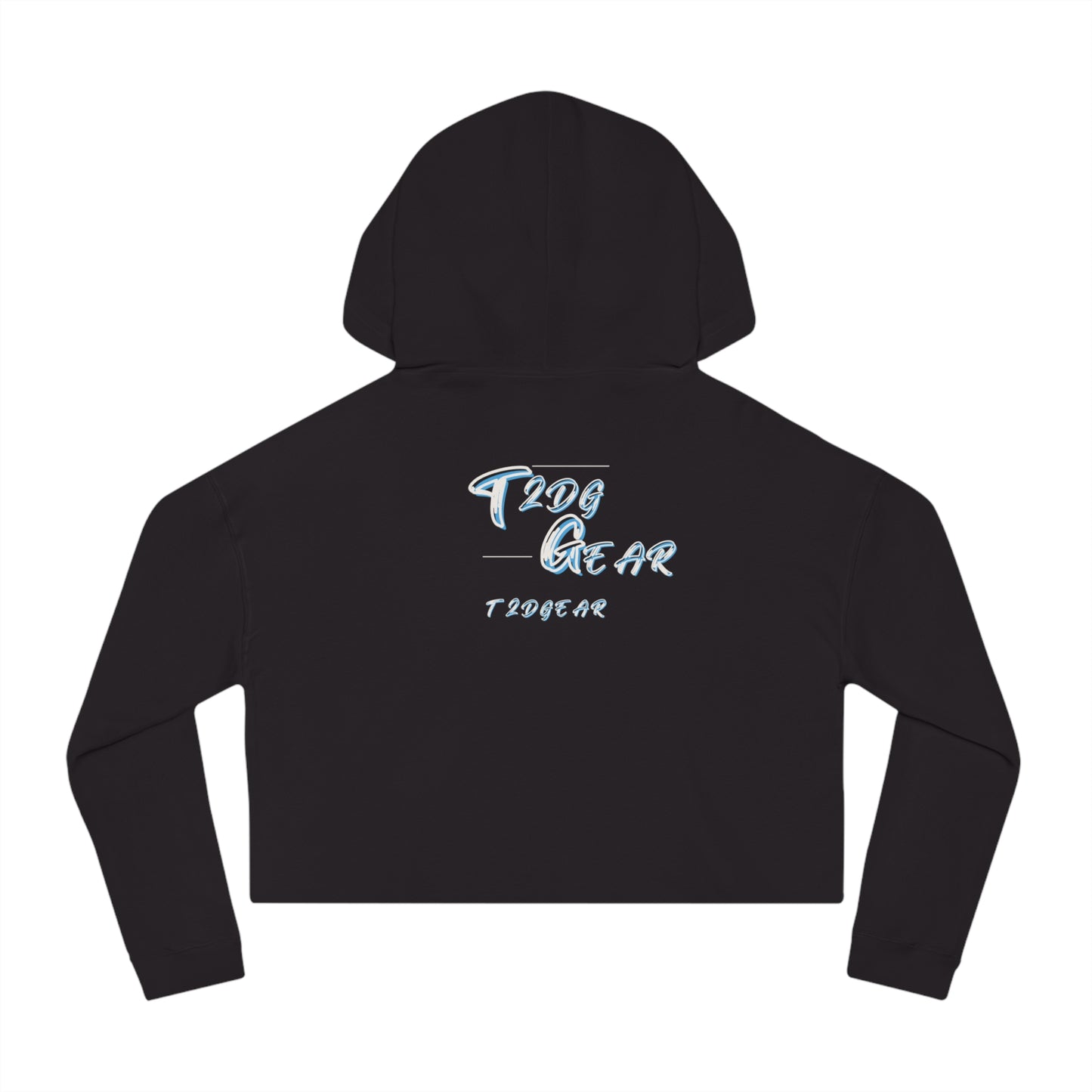 "901 Memphis" Graphic Cropped Hoodie